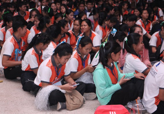 ภาพกิจกรรม นักศึกษาคณะวิทยาศาสตร์และเทคโนโลยี ชั้นปีที่ 1 เข้าร่วมกิจกรรมประกวดเฟรชชี่ ปีการศึกษา 2562 