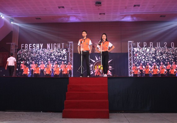 ภาพกิจกรรม นักศึกษาคณะวิทยาศาสตร์และเทคโนโลยี ชั้นปีที่ 1 เข้าร่วมกิจกรรมประกวดเฟรชชี่ ปีการศึกษา 2562 