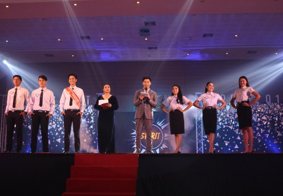 ภาพกิจกรรม นักศึกษาคณะวิทยาศาสตร์และเทคโนโลยี ชั้นปีที่ 1 เข้าร่วมกิจกรรมประกวดเฟรชชี่ ปีการศึกษา 2562 