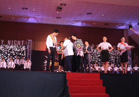 ภาพกิจกรรม นักศึกษาคณะวิทยาศาสตร์และเทคโนโลยี ชั้นปีที่ 1 เข้าร่วมกิจกรรมประกวดเฟรชชี่ ปีการศึกษา 2562 