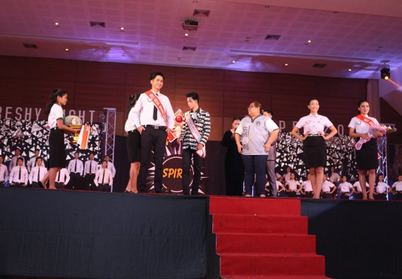 ภาพกิจกรรม นักศึกษาคณะวิทยาศาสตร์และเทคโนโลยี ชั้นปีที่ 1 เข้าร่วมกิจกรรมประกวดเฟรชชี่ ปีการศึกษา 2562 