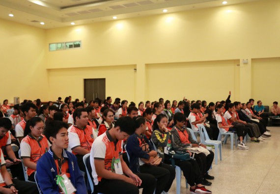 ภาพกิจกรรม คณะวิทยาศาสตร์และเทคโนโลยี จัดอบรมเชิงปฏิบัติการเรื่อง การพัฒนานักศึกษาเพื่อการผลิตสื่อสร้างสรรค์ กิจกรรมพัฒนาความรู้ให้กับนักศึกษาและศิษย์เก่า 
