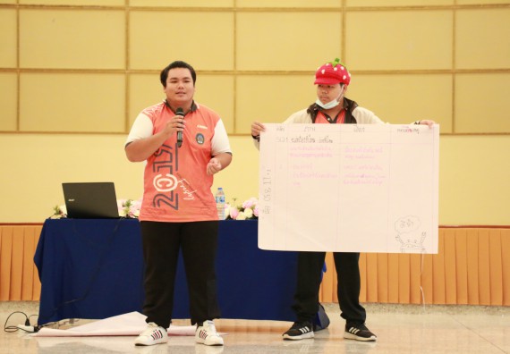 ภาพกิจกรรม คณะวิทยาศาสตร์และเทคโนโลยี จัดอบรมเชิงปฏิบัติการเรื่อง การพัฒนานักศึกษาเพื่อการผลิตสื่อสร้างสรรค์ กิจกรรมพัฒนาความรู้ให้กับนักศึกษาและศิษย์เก่า 