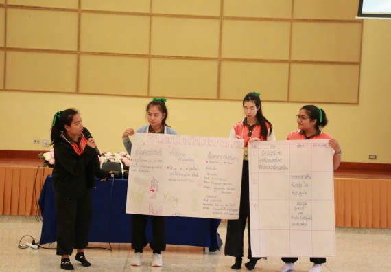 ภาพกิจกรรม คณะวิทยาศาสตร์และเทคโนโลยี จัดอบรมเชิงปฏิบัติการเรื่อง การพัฒนานักศึกษาเพื่อการผลิตสื่อสร้างสรรค์ กิจกรรมพัฒนาความรู้ให้กับนักศึกษาและศิษย์เก่า 