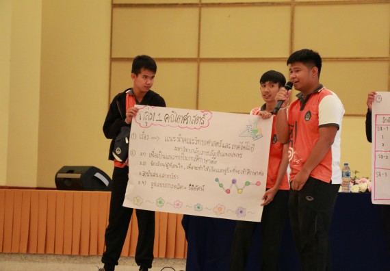 ภาพกิจกรรม คณะวิทยาศาสตร์และเทคโนโลยี จัดอบรมเชิงปฏิบัติการเรื่อง การพัฒนานักศึกษาเพื่อการผลิตสื่อสร้างสรรค์ กิจกรรมพัฒนาความรู้ให้กับนักศึกษาและศิษย์เก่า 