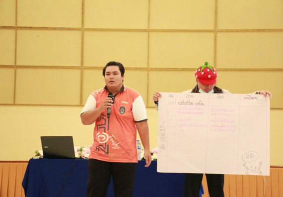 ภาพกิจกรรม คณะวิทยาศาสตร์และเทคโนโลยี จัดอบรมเชิงปฏิบัติการเรื่อง การพัฒนานักศึกษาเพื่อการผลิตสื่อสร้างสรรค์ กิจกรรมพัฒนาความรู้ให้กับนักศึกษาและศิษย์เก่า 