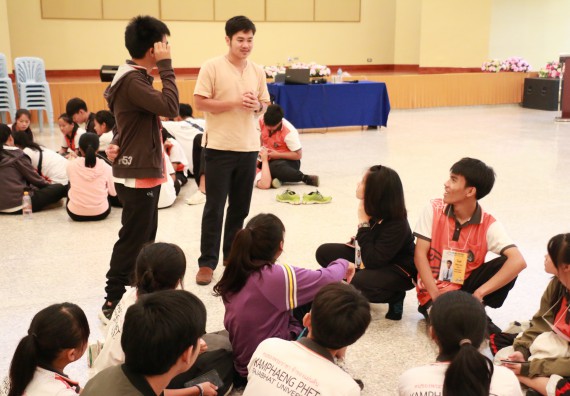 ภาพกิจกรรม คณะวิทยาศาสตร์และเทคโนโลยี จัดอบรมเชิงปฏิบัติการเรื่อง การพัฒนานักศึกษาเพื่อการผลิตสื่อสร้างสรรค์ กิจกรรมพัฒนาความรู้ให้กับนักศึกษาและศิษย์เก่า 