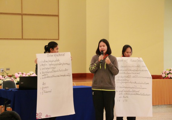 ภาพกิจกรรม คณะวิทยาศาสตร์และเทคโนโลยี จัดอบรมเชิงปฏิบัติการเรื่อง การพัฒนานักศึกษาเพื่อการผลิตสื่อสร้างสรรค์ กิจกรรมพัฒนาความรู้ให้กับนักศึกษาและศิษย์เก่า 