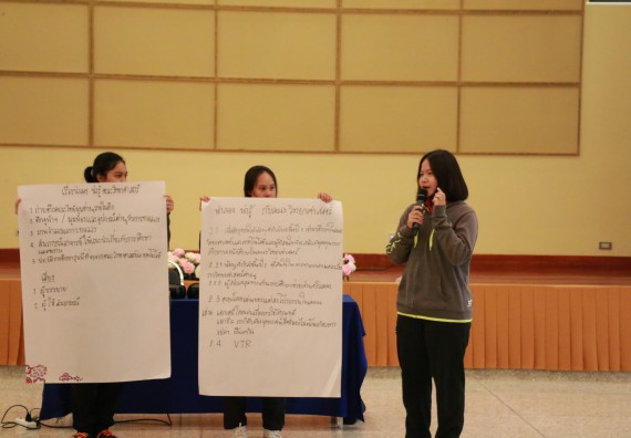 ภาพกิจกรรม คณะวิทยาศาสตร์และเทคโนโลยี จัดอบรมเชิงปฏิบัติการเรื่อง การพัฒนานักศึกษาเพื่อการผลิตสื่อสร้างสรรค์ กิจกรรมพัฒนาความรู้ให้กับนักศึกษาและศิษย์เก่า 