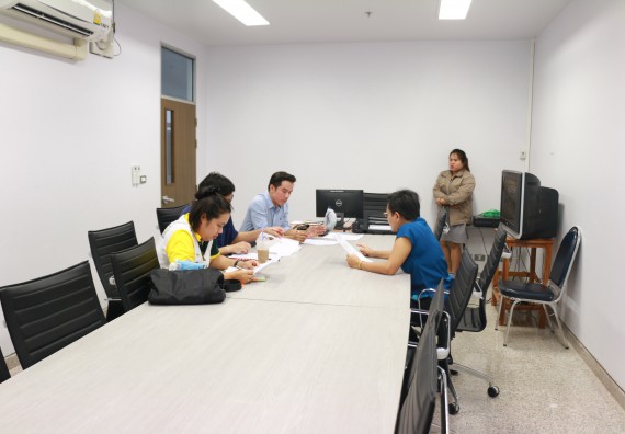 ภาพกิจกรรม คณะวิทยาศาสตร์และเทคโนโลยี จัดประชุมพิจารณาการดำเนินงานตามตัวชี้วัดของโครงการศูนย์ความเป็นเลิศ