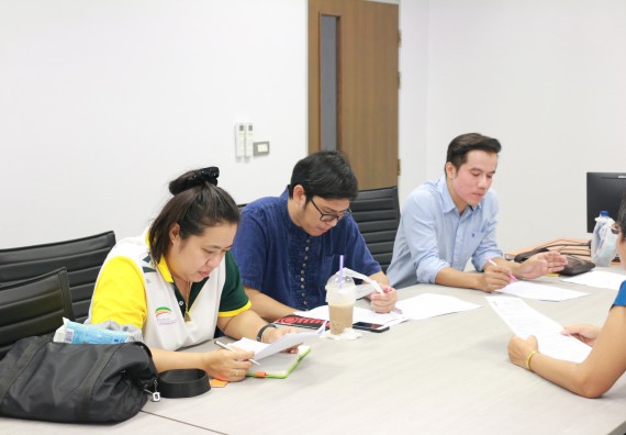 ภาพกิจกรรม คณะวิทยาศาสตร์และเทคโนโลยี จัดประชุมพิจารณาการดำเนินงานตามตัวชี้วัดของโครงการศูนย์ความเป็นเลิศ