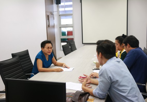 ภาพกิจกรรม คณะวิทยาศาสตร์และเทคโนโลยี จัดประชุมพิจารณาการดำเนินงานตามตัวชี้วัดของโครงการศูนย์ความเป็นเลิศ