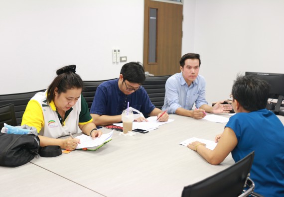 ภาพกิจกรรม คณะวิทยาศาสตร์และเทคโนโลยี จัดประชุมพิจารณาการดำเนินงานตามตัวชี้วัดของโครงการศูนย์ความเป็นเลิศ