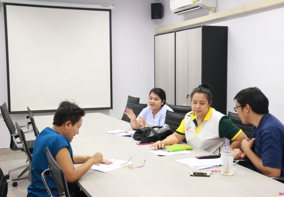 ภาพกิจกรรม คณะวิทยาศาสตร์และเทคโนโลยี จัดประชุมพิจารณาการดำเนินงานตามตัวชี้วัดของโครงการศูนย์ความเป็นเลิศ