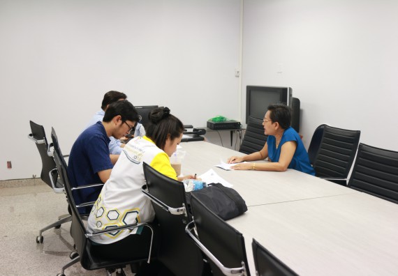 ภาพกิจกรรม คณะวิทยาศาสตร์และเทคโนโลยี จัดประชุมพิจารณาการดำเนินงานตามตัวชี้วัดของโครงการศูนย์ความเป็นเลิศ