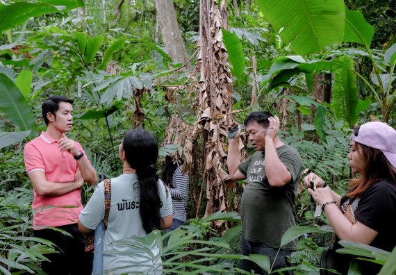 ภาพกิจกรรม คณะวิทยาศาสตร์และเทคโนโลยี จัดอบรมเชิงปฏิบัติการเพื่อเสริมสร้างสมรรถนะบุคคลากรด้านวิทยาศาสตร์และเทคโนโลยีในการทำวิจัยด้านความหลากหลายของพืช สมุนไพรเพื่อรักษาโรคเรื้อรัง จุลลินชีพที่มีประโยชน์