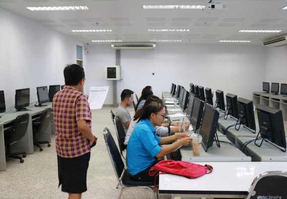 ภาพกิจกรรม  คณะวิทยาศาสตร์และเทคโนโลยี จัดประชุมประเมินประสิทธิภาพและประสิทธิผลการปฏิบัติราชการ ครั้งที่ 2 ประจำปีงบประมาณ 2562