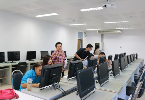 ภาพกิจกรรม  คณะวิทยาศาสตร์และเทคโนโลยี จัดประชุมประเมินประสิทธิภาพและประสิทธิผลการปฏิบัติราชการ ครั้งที่ 2 ประจำปีงบประมาณ 2562