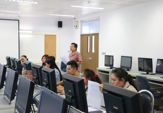 ภาพกิจกรรม  คณะวิทยาศาสตร์และเทคโนโลยี จัดประชุมประเมินประสิทธิภาพและประสิทธิผลการปฏิบัติราชการ ครั้งที่ 2 ประจำปีงบประมาณ 2562