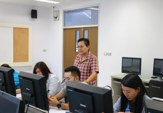 ภาพกิจกรรม  คณะวิทยาศาสตร์และเทคโนโลยี จัดประชุมประเมินประสิทธิภาพและประสิทธิผลการปฏิบัติราชการ ครั้งที่ 2 ประจำปีงบประมาณ 2562