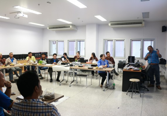 ภาพกิจกรรม โปรแกรมวิชาวิทยาศาสตร์สิ่งแวดล้อม จัดประชุมชี้แจงให้ความรู้เกี่ยวกับเครือข่ายป่าไม้ภาคพลเมือง