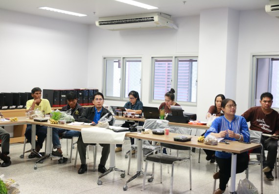 ภาพกิจกรรม โปรแกรมวิชาวิทยาศาสตร์สิ่งแวดล้อม จัดประชุมชี้แจงให้ความรู้เกี่ยวกับเครือข่ายป่าไม้ภาคพลเมือง