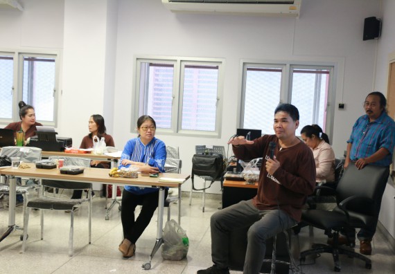 ภาพกิจกรรม โปรแกรมวิชาวิทยาศาสตร์สิ่งแวดล้อม จัดประชุมชี้แจงให้ความรู้เกี่ยวกับเครือข่ายป่าไม้ภาคพลเมือง