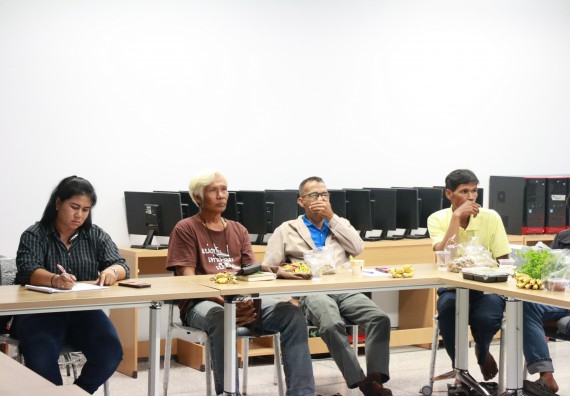 ภาพกิจกรรม โปรแกรมวิชาวิทยาศาสตร์สิ่งแวดล้อม จัดประชุมชี้แจงให้ความรู้เกี่ยวกับเครือข่ายป่าไม้ภาคพลเมือง