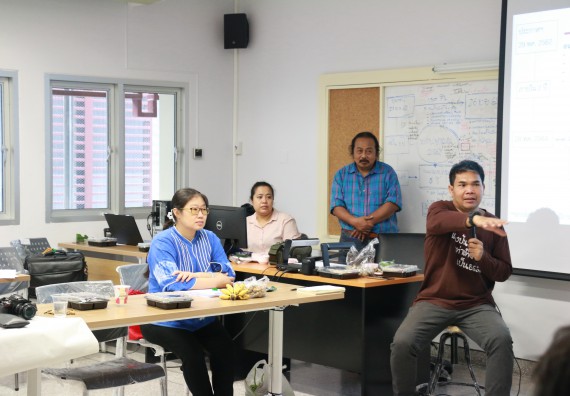 ภาพกิจกรรม โปรแกรมวิชาวิทยาศาสตร์สิ่งแวดล้อม จัดประชุมชี้แจงให้ความรู้เกี่ยวกับเครือข่ายป่าไม้ภาคพลเมือง