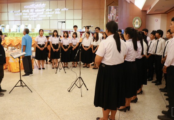 ภาพกิจกรรม คณะวิทยาศาสตร์และเทคโนโลยี เข้าร่วม งานมุทิตาจิต แด่ข้าราชการและบุคลากรผู้เกษียณอายุราชการ ประจำปี พ.ศ.2562 