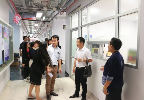 ภาพกิจกรรม คณะวิทยาศาสตร์และเทคโนโลยี ได้ต้อนรับคณะผู้บริหารจากโรงเรียน Qujing Qilin Changxin Vacational School of Technology ประเทศสาธารณรัฐประชาชนจีน