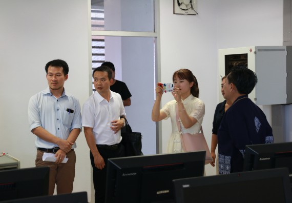 ภาพกิจกรรม คณะวิทยาศาสตร์และเทคโนโลยี ได้ต้อนรับคณะผู้บริหารจากโรงเรียน Qujing Qilin Changxin Vacational School of Technology ประเทศสาธารณรัฐประชาชนจีน