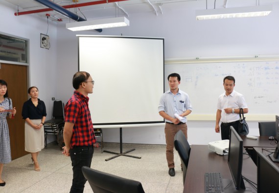 ภาพกิจกรรม คณะวิทยาศาสตร์และเทคโนโลยี ได้ต้อนรับคณะผู้บริหารจากโรงเรียน Qujing Qilin Changxin Vacational School of Technology ประเทศสาธารณรัฐประชาชนจีน