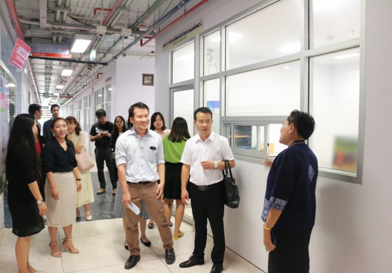 ภาพกิจกรรม คณะวิทยาศาสตร์และเทคโนโลยี ได้ต้อนรับคณะผู้บริหารจากโรงเรียน Qujing Qilin Changxin Vacational School of Technology ประเทศสาธารณรัฐประชาชนจีน