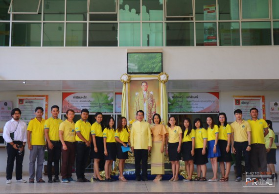 ภาพกิจกรรม คณะวิทยาศาสตร์และเทคโนโลยี เข้าร่วม พิธีน้อมรำลึกในพระมหากรุณาธิคุณ พระบาทสมเด็จพระบรมชนกาธิเบศรฯ เนื่องในวันคล้ายวันสวรรคต