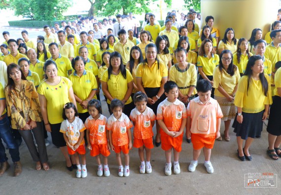 ภาพกิจกรรม คณะวิทยาศาสตร์และเทคโนโลยี เข้าร่วม พิธีน้อมรำลึกในพระมหากรุณาธิคุณ พระบาทสมเด็จพระบรมชนกาธิเบศรฯ เนื่องในวันคล้ายวันสวรรคต