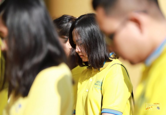 ภาพกิจกรรม คณะวิทยาศาสตร์และเทคโนโลยี เข้าร่วม พิธีน้อมรำลึกในพระมหากรุณาธิคุณ พระบาทสมเด็จพระบรมชนกาธิเบศรฯ เนื่องในวันคล้ายวันสวรรคต