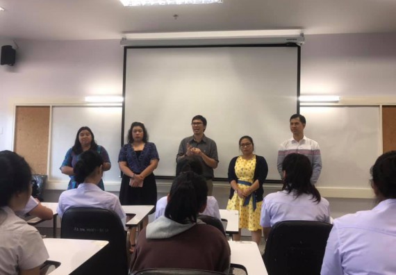 ภาพกิจกรรม โปรแกรมวิชาวิทยาศาสตร์สิ่งแวดล้อม จัดกิจกรรมสานสัมพันธ์พี่น้อง