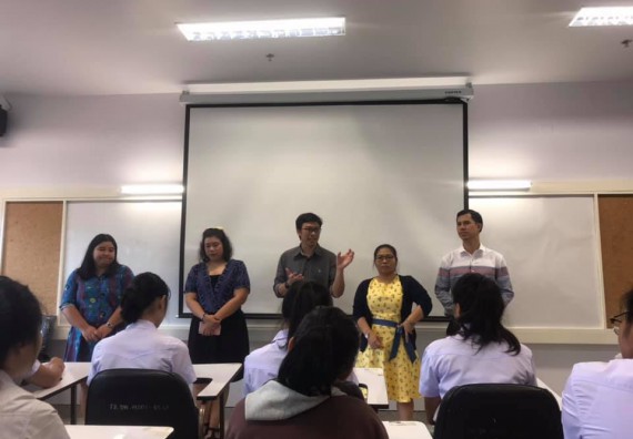 ภาพกิจกรรม โปรแกรมวิชาวิทยาศาสตร์สิ่งแวดล้อม จัดกิจกรรมสานสัมพันธ์พี่น้อง