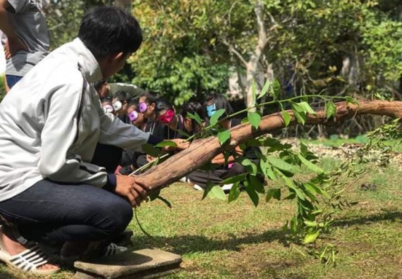 ภาพกิจกรรม โปรแกรมวิชาวิทยาศาสตร์สิ่งแวดล้อม จัดกิจกรรมสานสัมพันธ์พี่น้อง