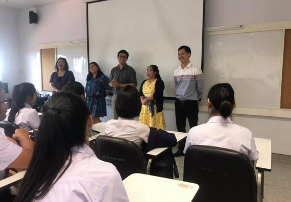 ภาพกิจกรรม โปรแกรมวิชาวิทยาศาสตร์สิ่งแวดล้อม จัดกิจกรรมสานสัมพันธ์พี่น้อง