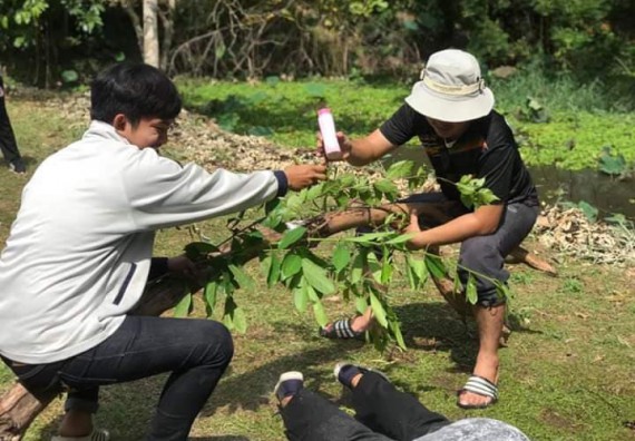 ภาพกิจกรรม โปรแกรมวิชาวิทยาศาสตร์สิ่งแวดล้อม จัดกิจกรรมสานสัมพันธ์พี่น้อง