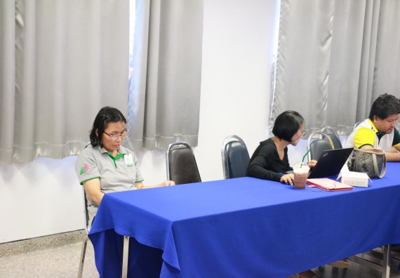 ภาพกิจกรรม คณะวิทยาศาสตร์และเทคโนโลยี จัดอบรมและรับฟังวิธีใช้งานครุภัณฑ์และเครื่องมือ จากบริษัท ดีไซน์ ออลเทอร์เนทีฟ จำกัด