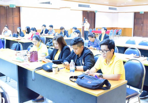 ภาพกิจกรรม คณะวิทยาศาสตร์และเทคโนโลยี เข้าร่วม อบรมเชิงปฏิบัติการ เรื่อง เทคนิคการเขียนบทความตีพิมพ์