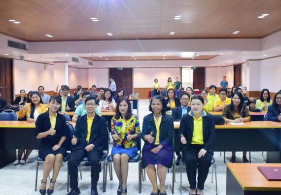 ภาพกิจกรรม คณะวิทยาศาสตร์และเทคโนโลยี เข้าร่วม อบรมเชิงปฏิบัติการ เรื่อง เทคนิคการเขียนบทความตีพิมพ์