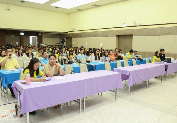 ภาพกิจกรรม คณะวิทยาศาสตร์และเทคโนโลยี เข้าร่วม โครงการอบรมสัมมนาเป็นคณะ เรื่อง เงินกองทุนพนักงานมหาวิทยาลัย