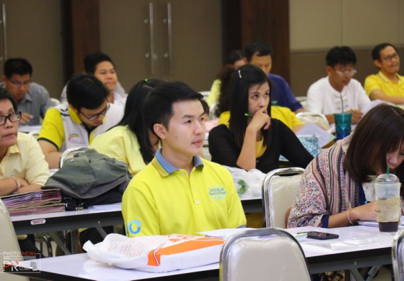 ภาพกิจกรรม คณะวิทยาศาสตร์และเทคโนโลยี เข้าร่วม โครงการจัดอบรมการพัฒนาตำแหน่งทางวิชาการ