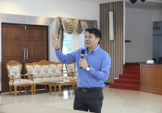 ภาพกิจกรรม คณะวิทยาศาสตร์และเทคโนโลยี เข้าร่วม โครงการพัฒนาอาจารย์สู่อาจารย์มืออาชีพ