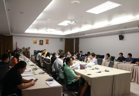 ภาพกิจกรรม คณะวิทยาศาสตร์และเทคโนโลยี จัดประชุมทำความเข้าใจ และหารือข้อปัญหา อุปสรรค ในการจัดทำเอกสารเบิกจ่ายงบประมาณ