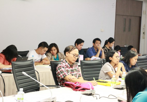 ภาพกิจกรรม คณะวิทยาศาสตร์และเทคโนโลยี จัดประชุมทำความเข้าใจ และหารือข้อปัญหา อุปสรรค ในการจัดทำเอกสารเบิกจ่ายงบประมาณ